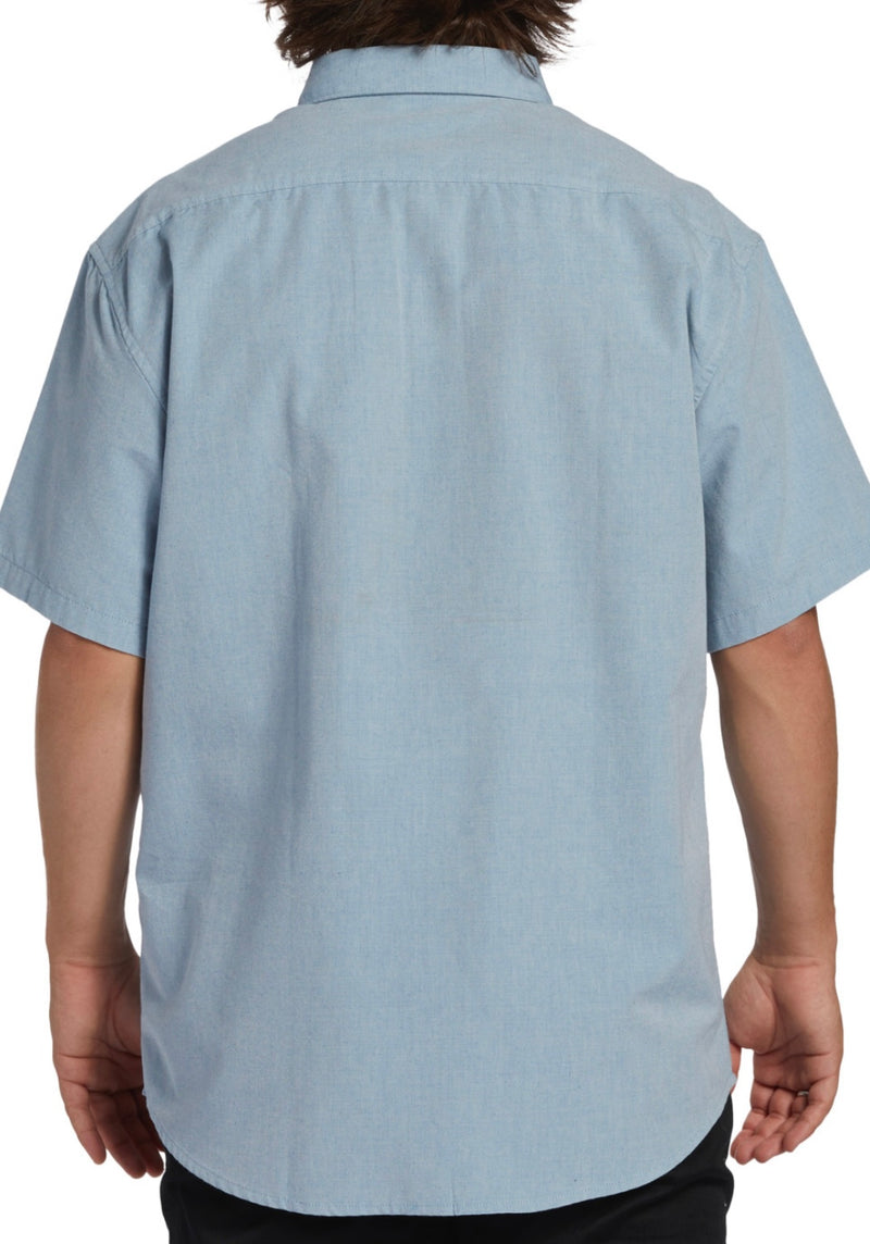 All Day Short Sleeve Shirt — Powder Blue
