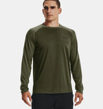 Green Textured Long Sleeve