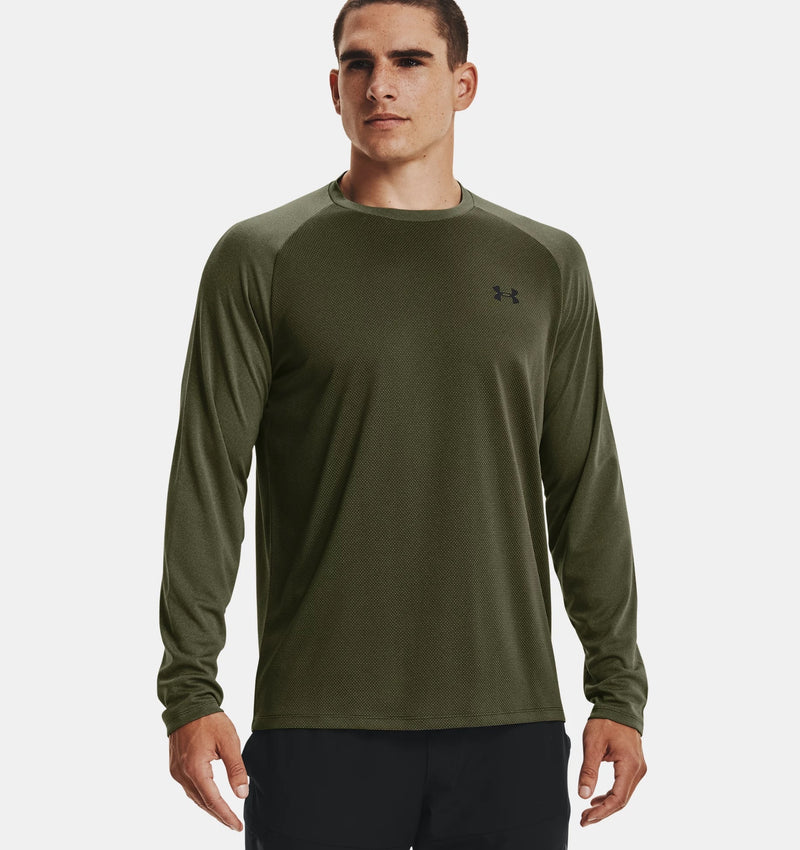 Green Textured Long Sleeve