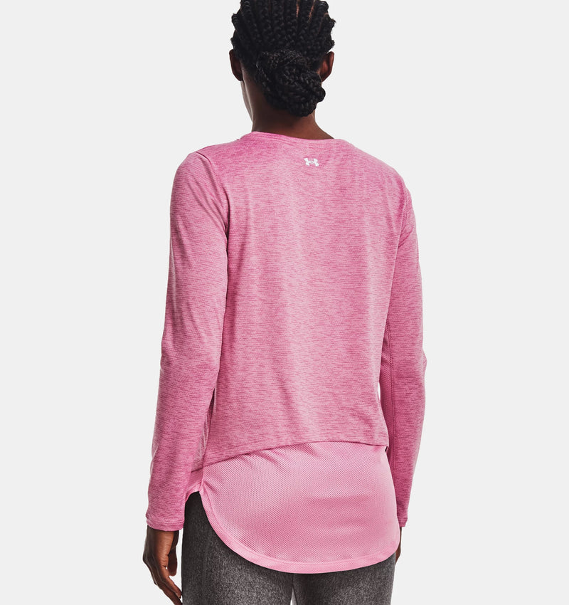 Pink Tech Vent Long Sleeve