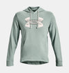 Rival Terry Logo Hoodie — Opal Green