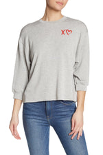 XO Billie 3/4 Sleeve Sweater